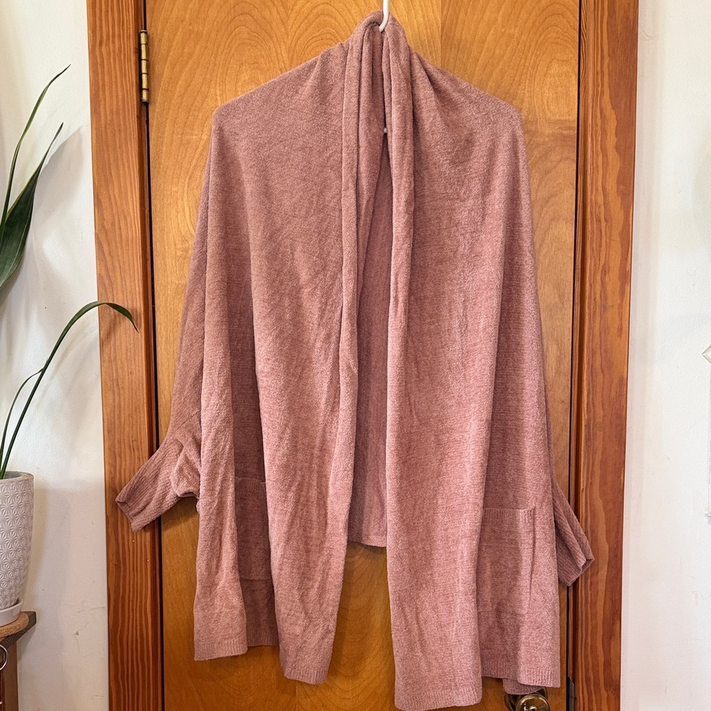 Barefoot Dreams Cozychic Ultra Lite Cardigan Wrap in Color Terra